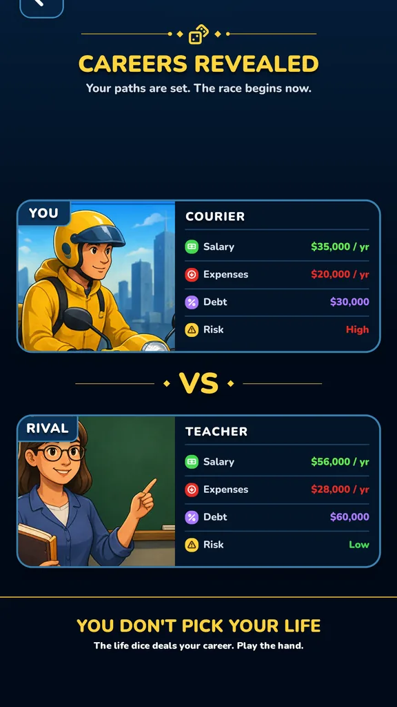 Wealthbound career cards